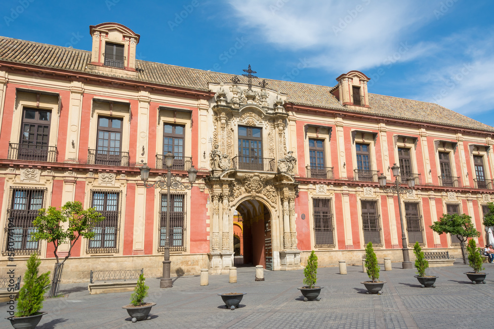 The Palace of the Archbishops in Seville Spain