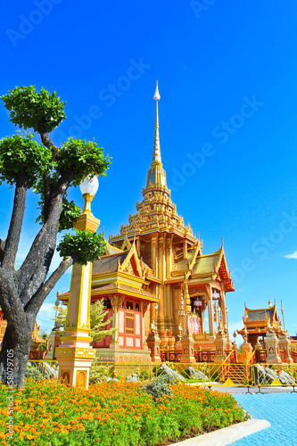 Thai Royal Crematorium in Bangkok Thailand