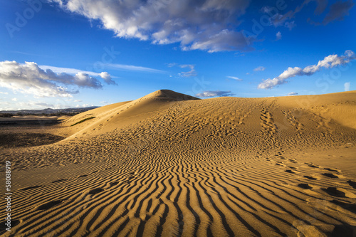 sand dunes of maspalomas