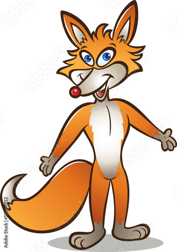 Fox mascot