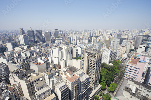 Sao Paulo Brazil cityscape skyline