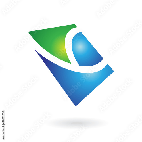Blue and Green Shiny Square Abstract Icon Free Download Blue and Green Shiny Square Abstract Icon - GFXLoad