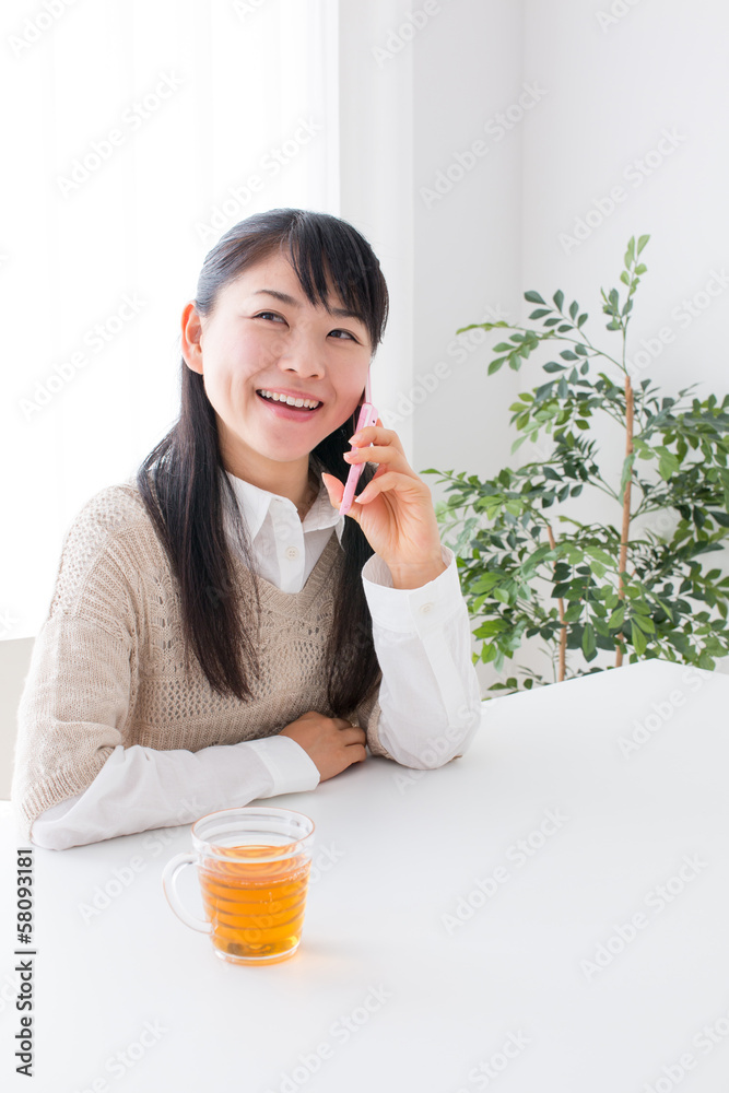 young asian woman lifestyle image