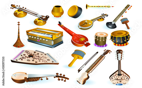 musical and percussion instruments