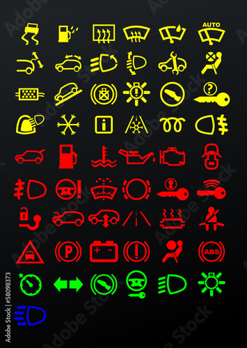 Dashboard icons