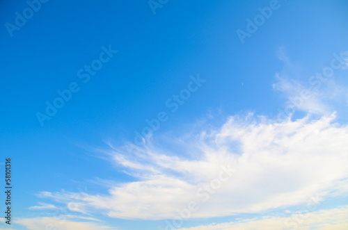 Fototapeta Naklejka Na Ścianę i Meble -  blue sky and clouds