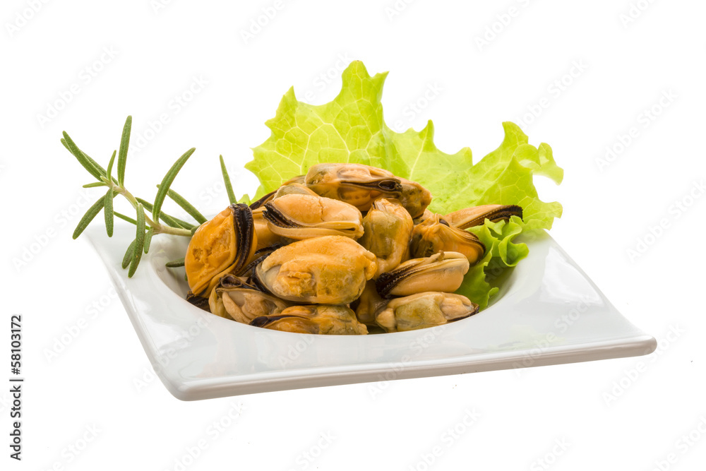 Marinated mussels Marinated mussels