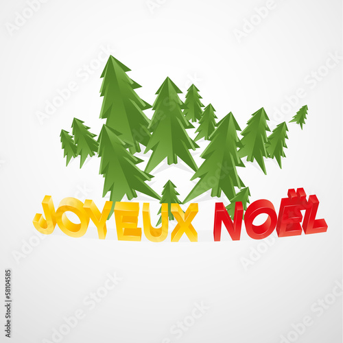 carte de noël