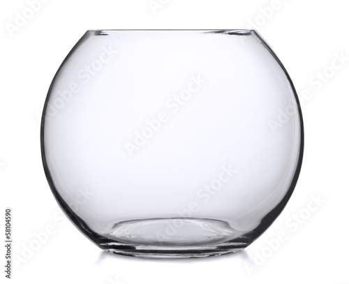 Empty fish bowl