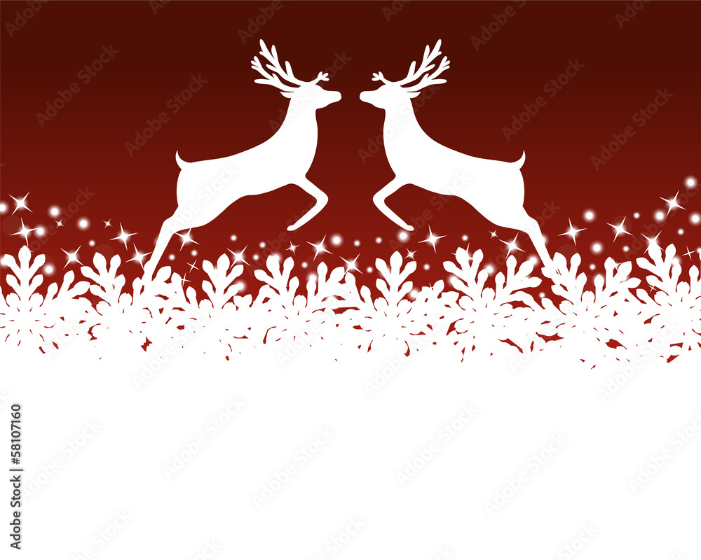 Merry Christmas background with snowflakes Merry Christmas background with snowflakes