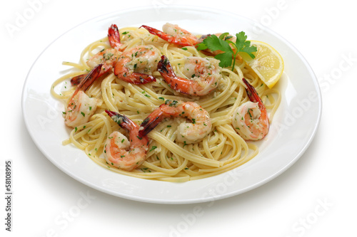 pasta with shrimp scampi