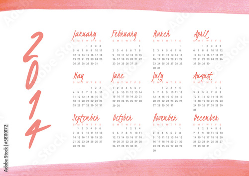 2014 Calendar