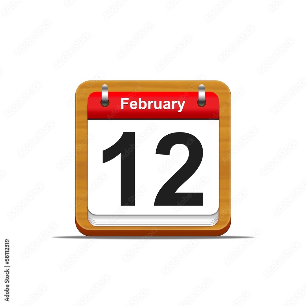 February 12. February 12.