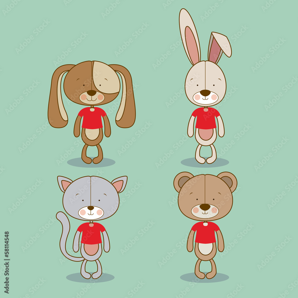 Obraz premium animals design