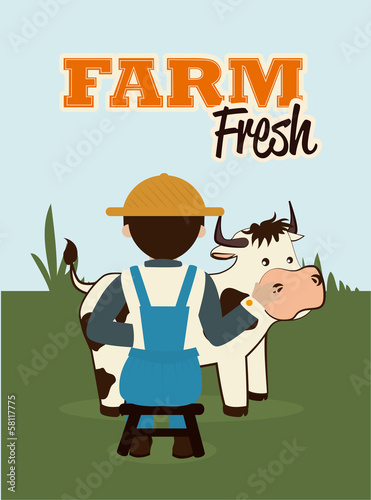 farm fresh label