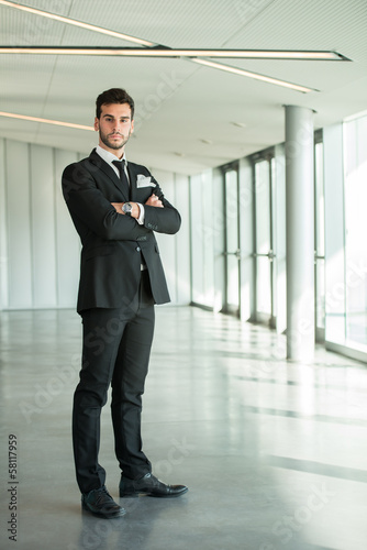 Business man figure