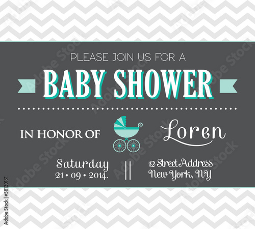 Baby Shower Invitation