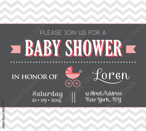 Baby Shower Invitation