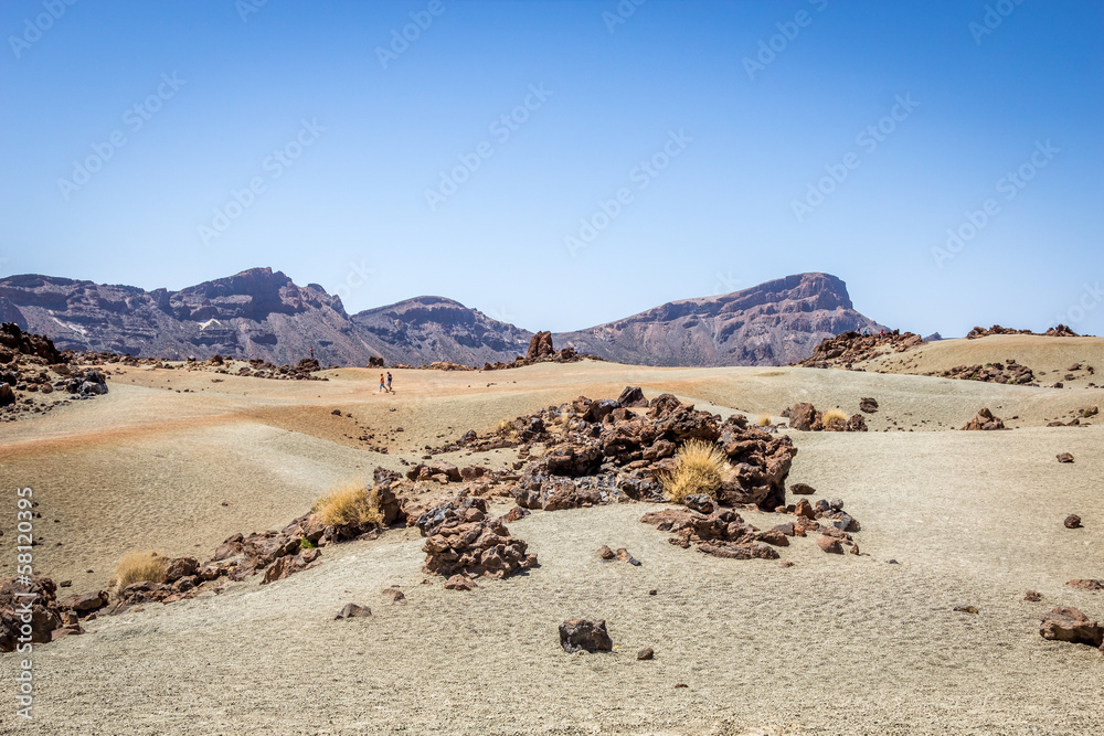 Barren land in Tenerife