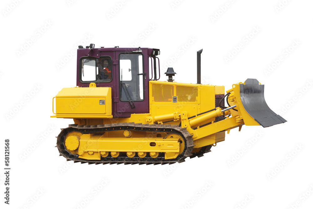 Obraz premium bulldozer