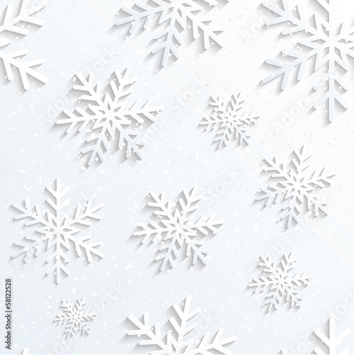 Christmas Snowflake Background © MeiKIS
