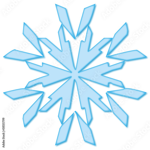 Eisblume Eiskristall Schneeflocke Weihnachten