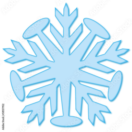 Eisblume Eiskristall Schneeflocke Weihnachten