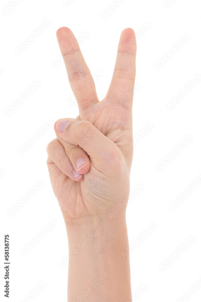 male hand shows a male hand shows a