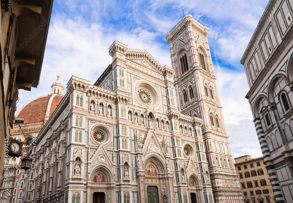 Florence Duomo Santa Maria del Fiore, Giotto's Campanile