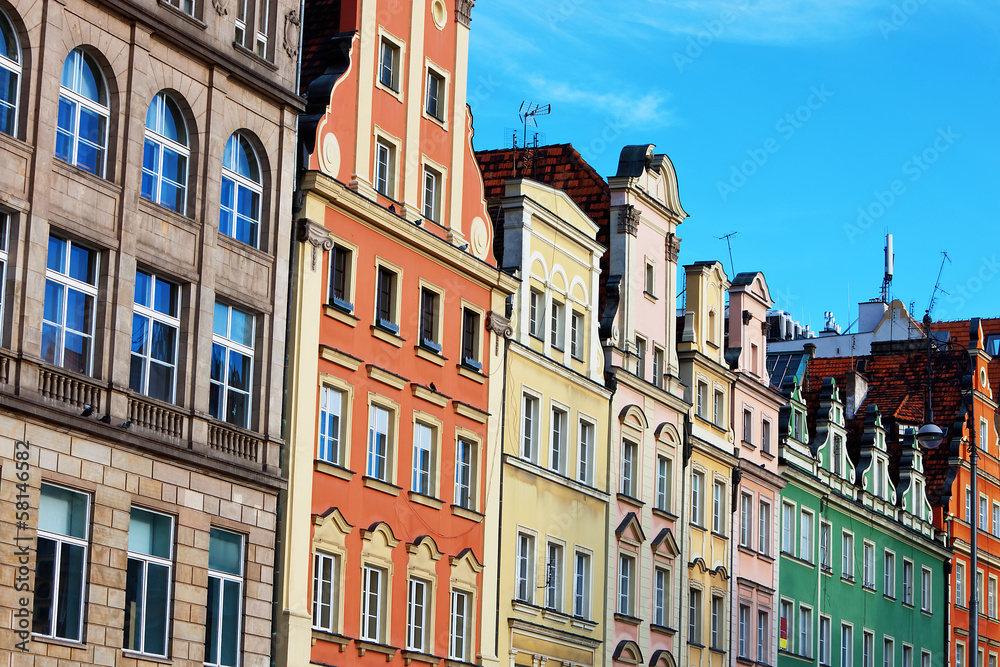 Townhouses in Wroclaw, Poland