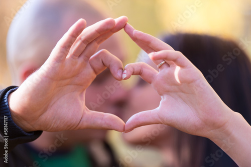 Hands Forming Heart Shape