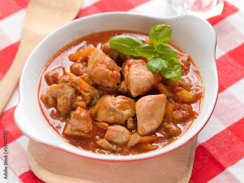 Provencial chicken stew