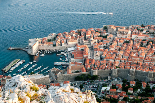 View on a Dubrovnik old town