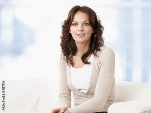 Cozy woman in a living room Free Download Cozy woman in a living room - GFXLoad