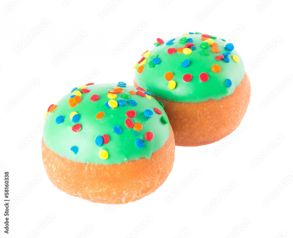 Sweet mini donut on background Sweet mini donut on background