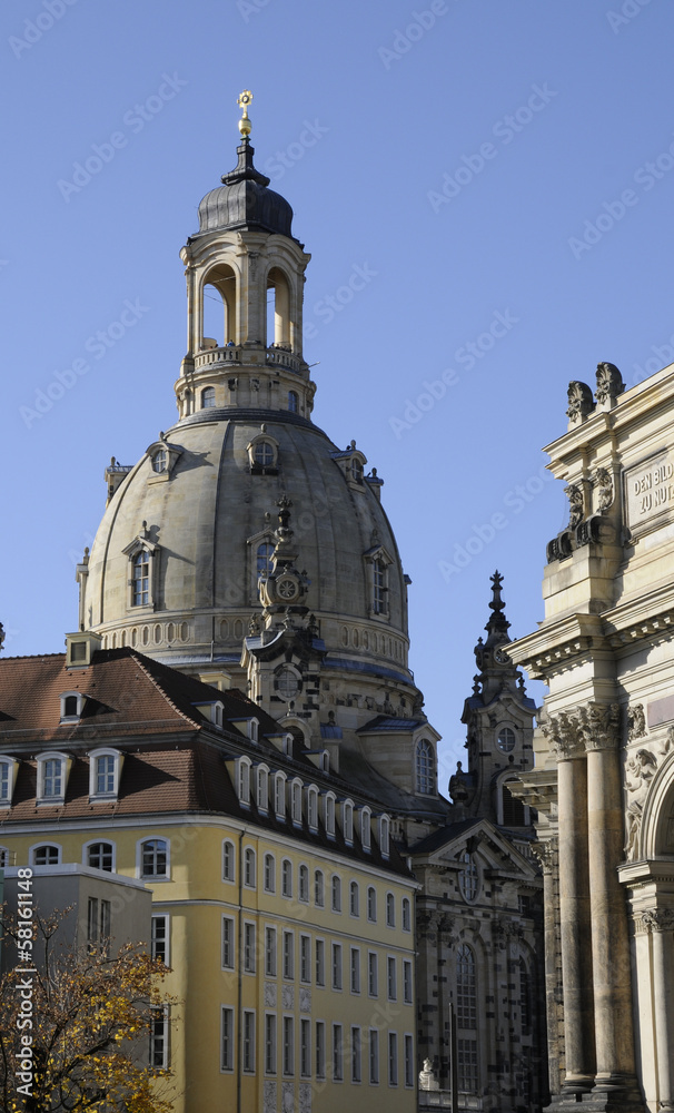 Fototapeta premium Frauenkirche in Dresden
