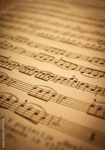 music notes background