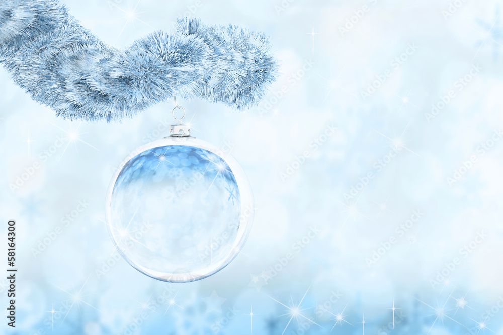 light Christmas background with glass evening balls light Christmas background with glass evening balls