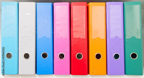Obraz na płótnie Office folders