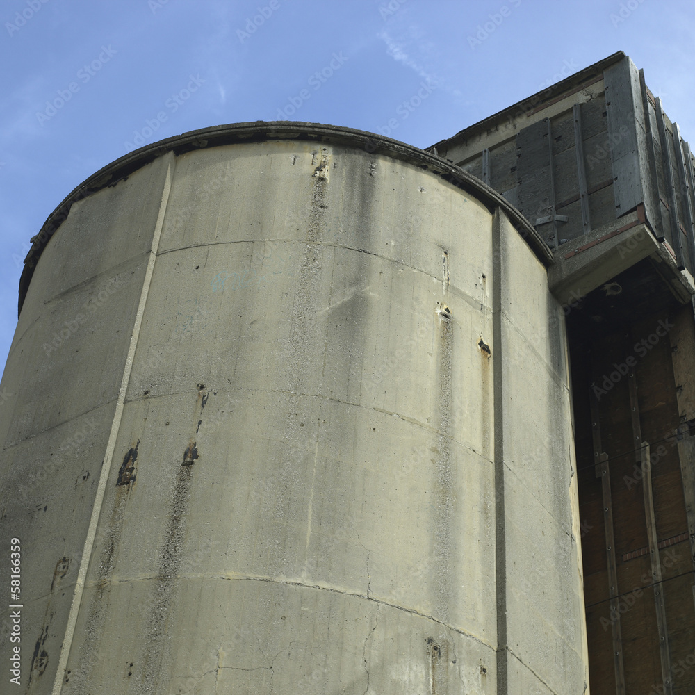 Concrete silo Concrete silo