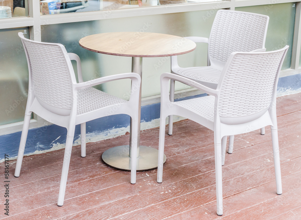 Table and chair Table and chair