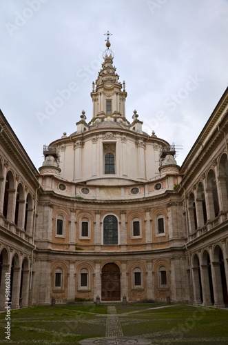 Church of Sant'Ivo alla Sapienza, Rome © lucazzitto