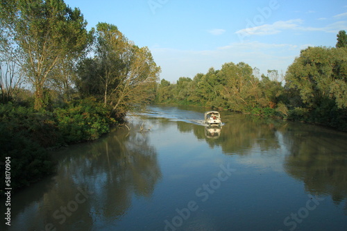 In barca sul Delta del Po