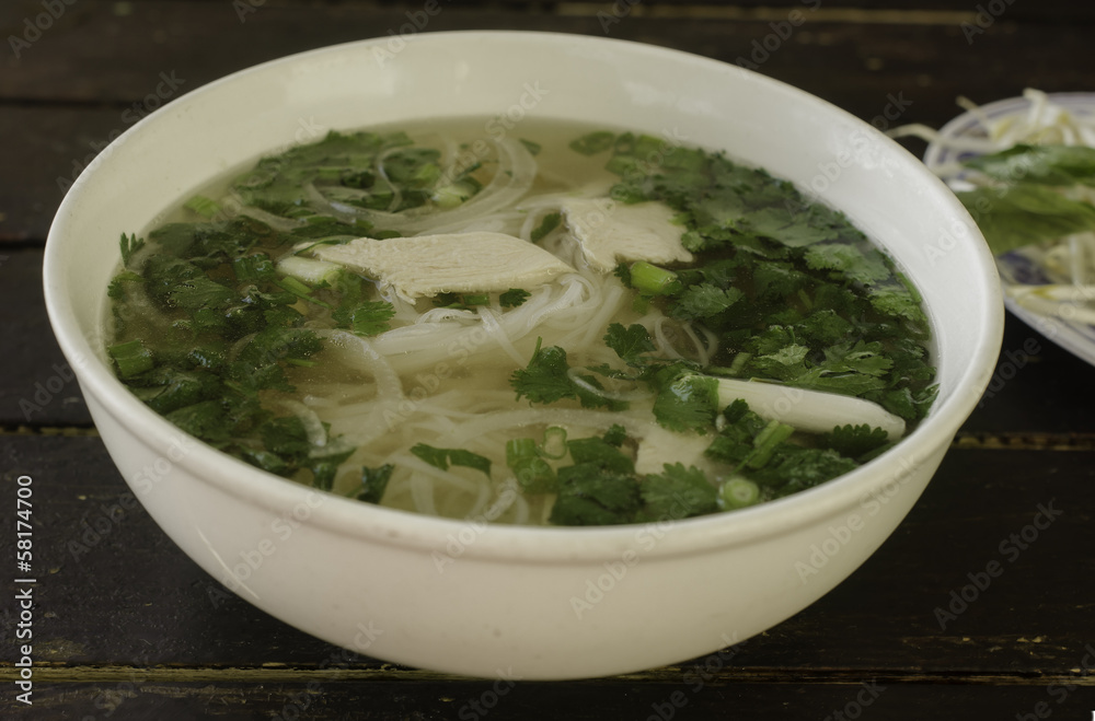 Pho Ga Vietnamese Chicken Noodle Soup Pho Ga Vietnamese Chicken Noodle Soup
