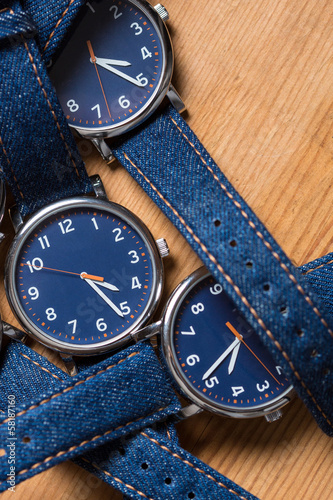 Wallpaper Mural Set of watches Torontodigital.ca