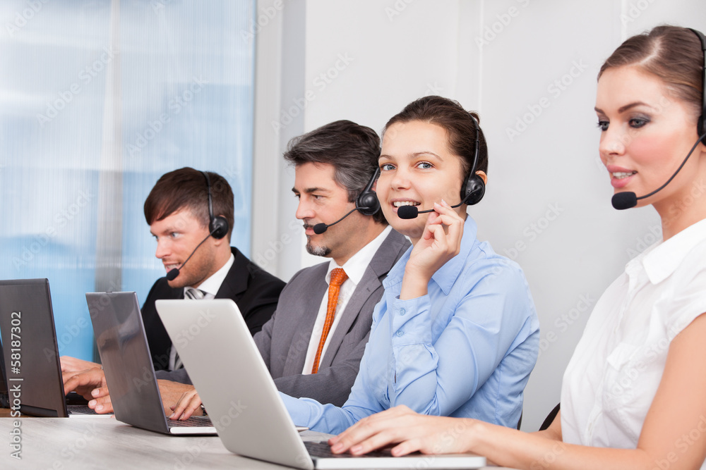 Call center operator