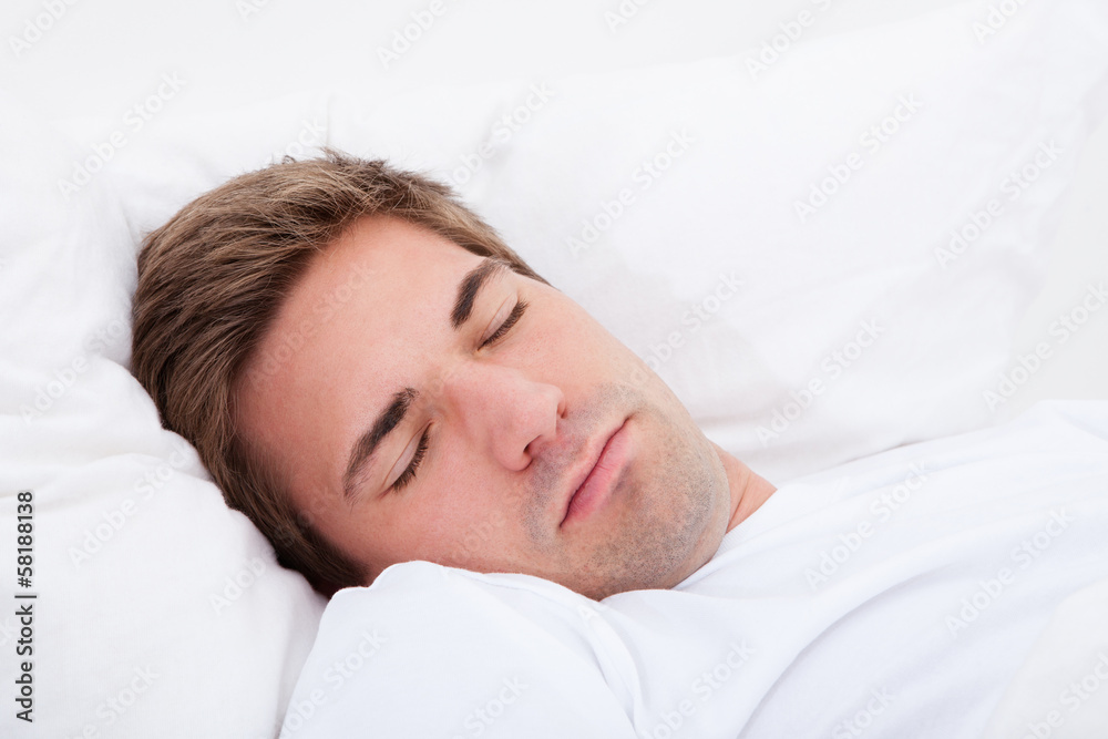 Young Man Sleeping