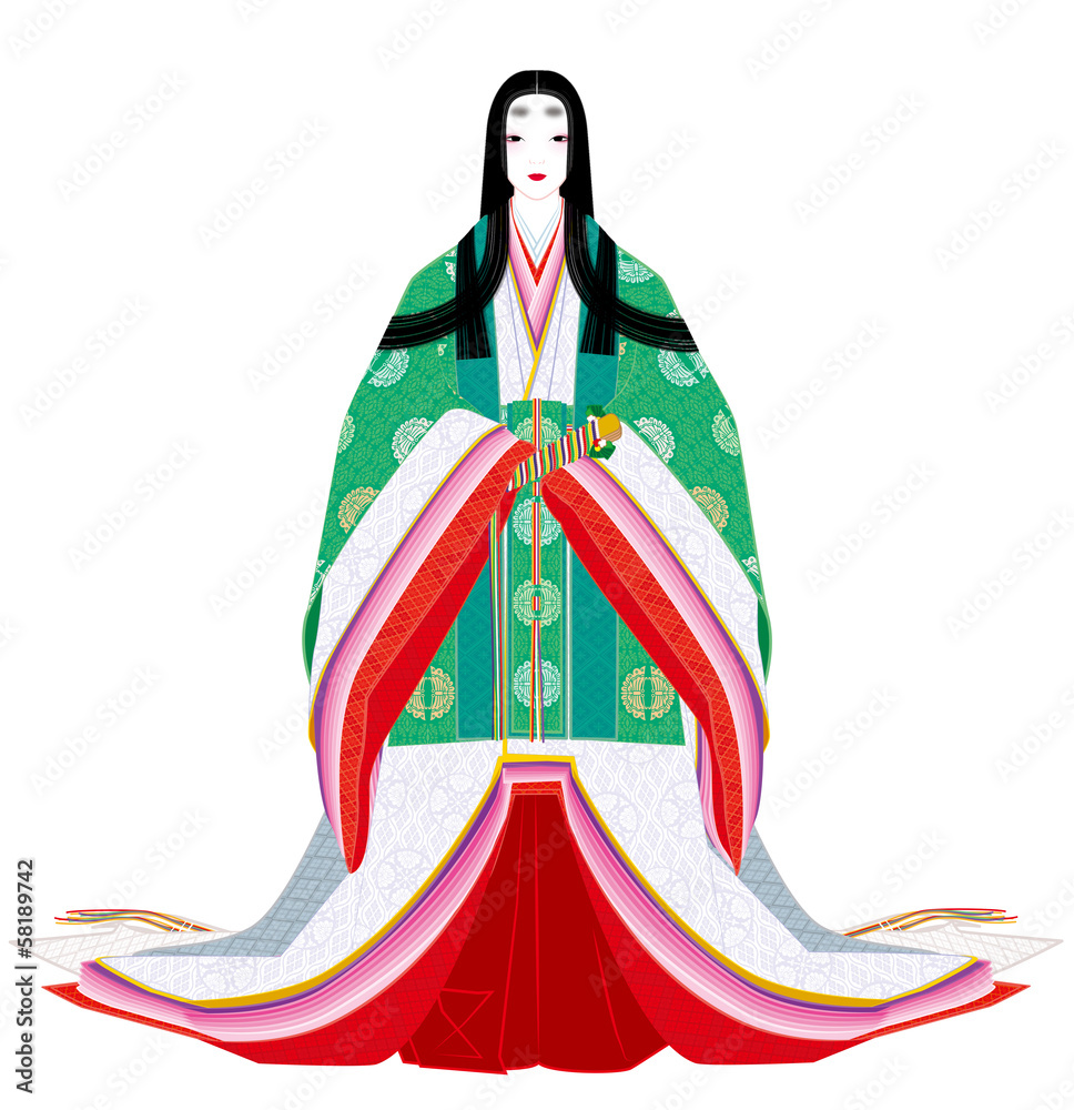 女房装束 Images – Browse 26 Stock Photos, Vectors, and Video