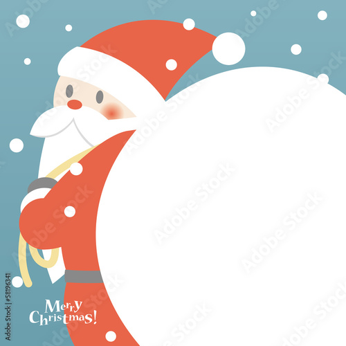 SantaClaus and big bag