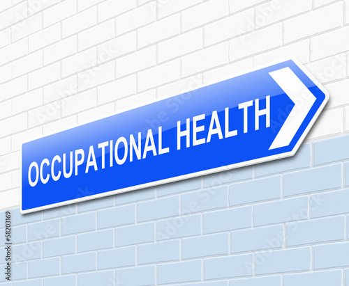 Occupational Health concept.